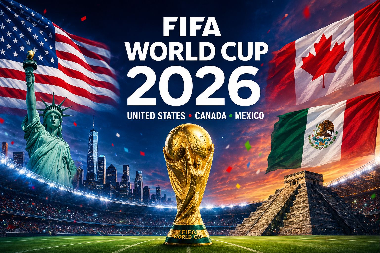 FIFA World Cup 2026 – Full Details, New Format, Host Countries, and Match Schedule